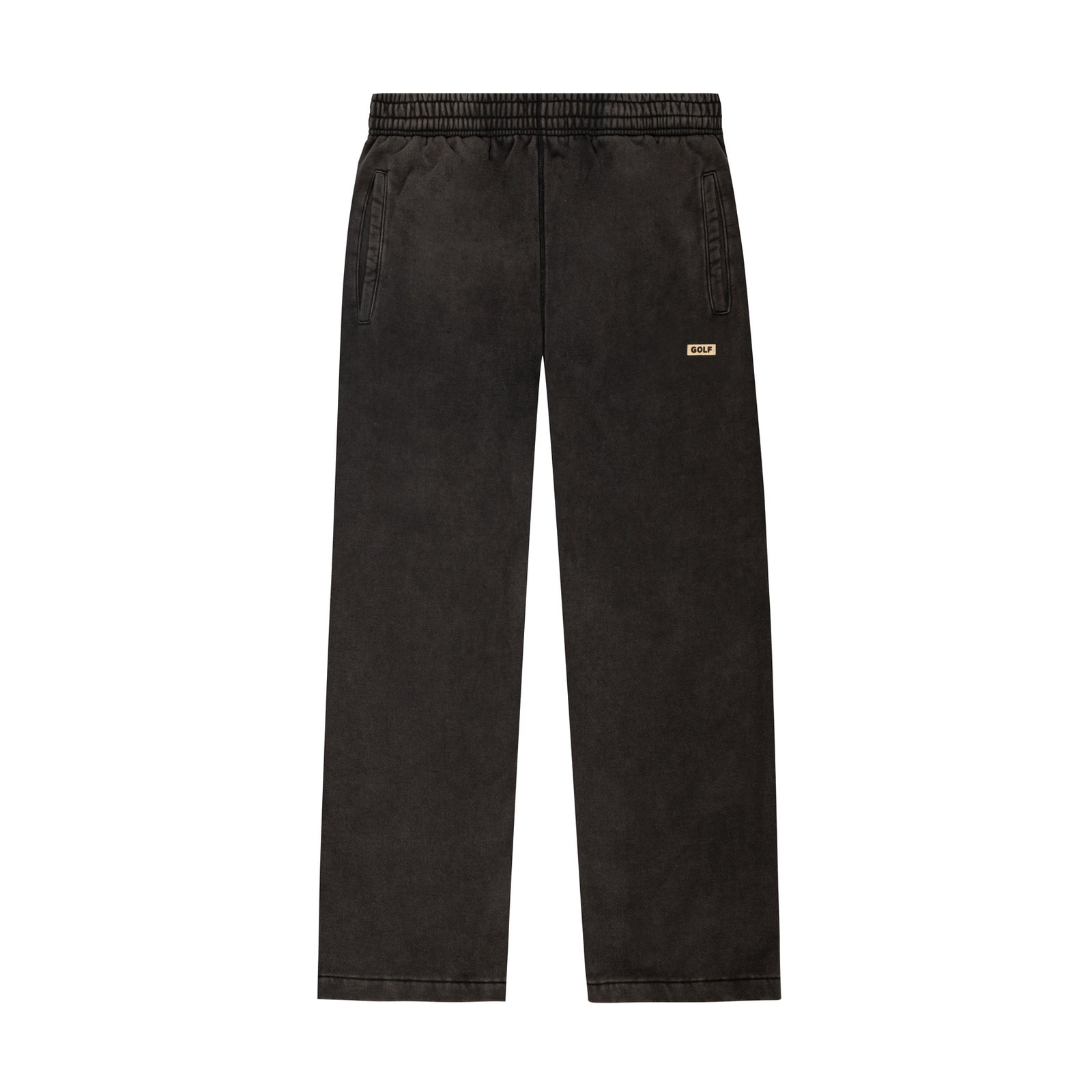 Washed Logo Sweatpant Black