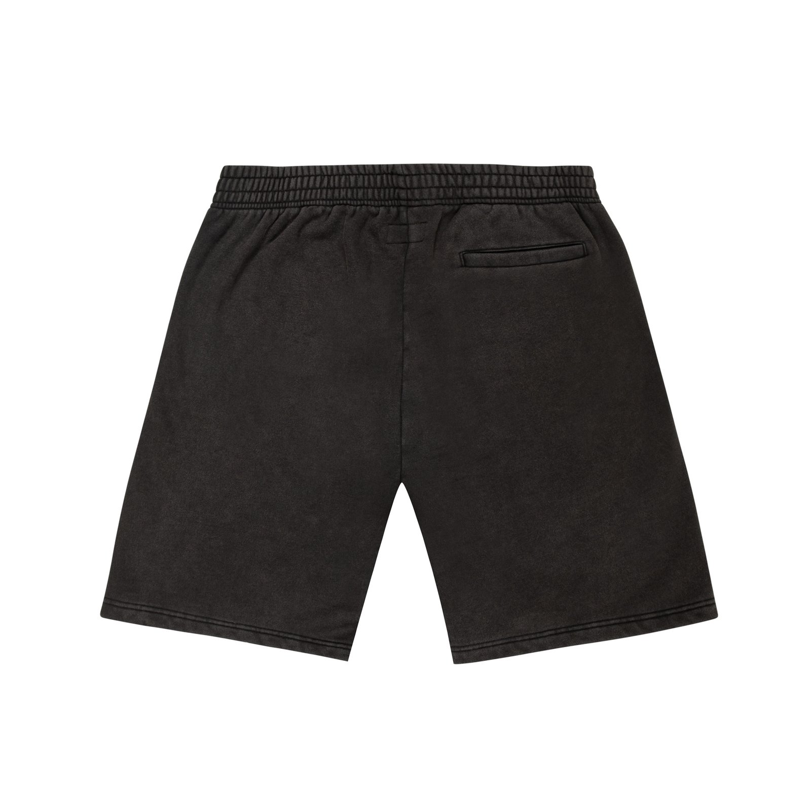 Washed Logo Sweatshort Black