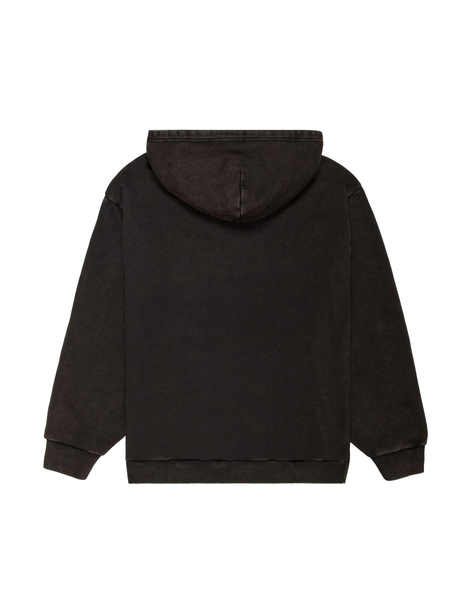 Washed Logo Hoodie Black