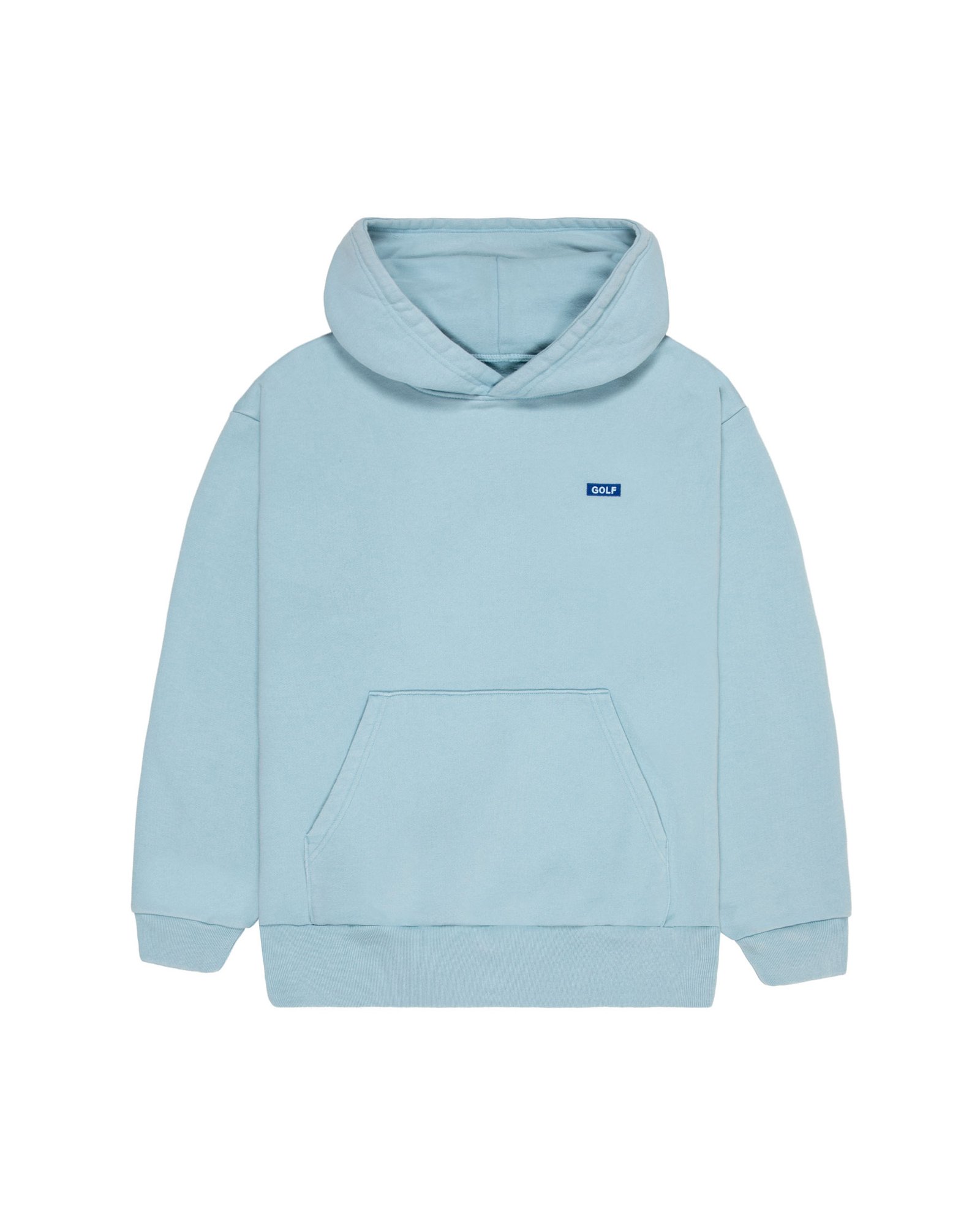 Washed Logo Hoodie Lt Blue