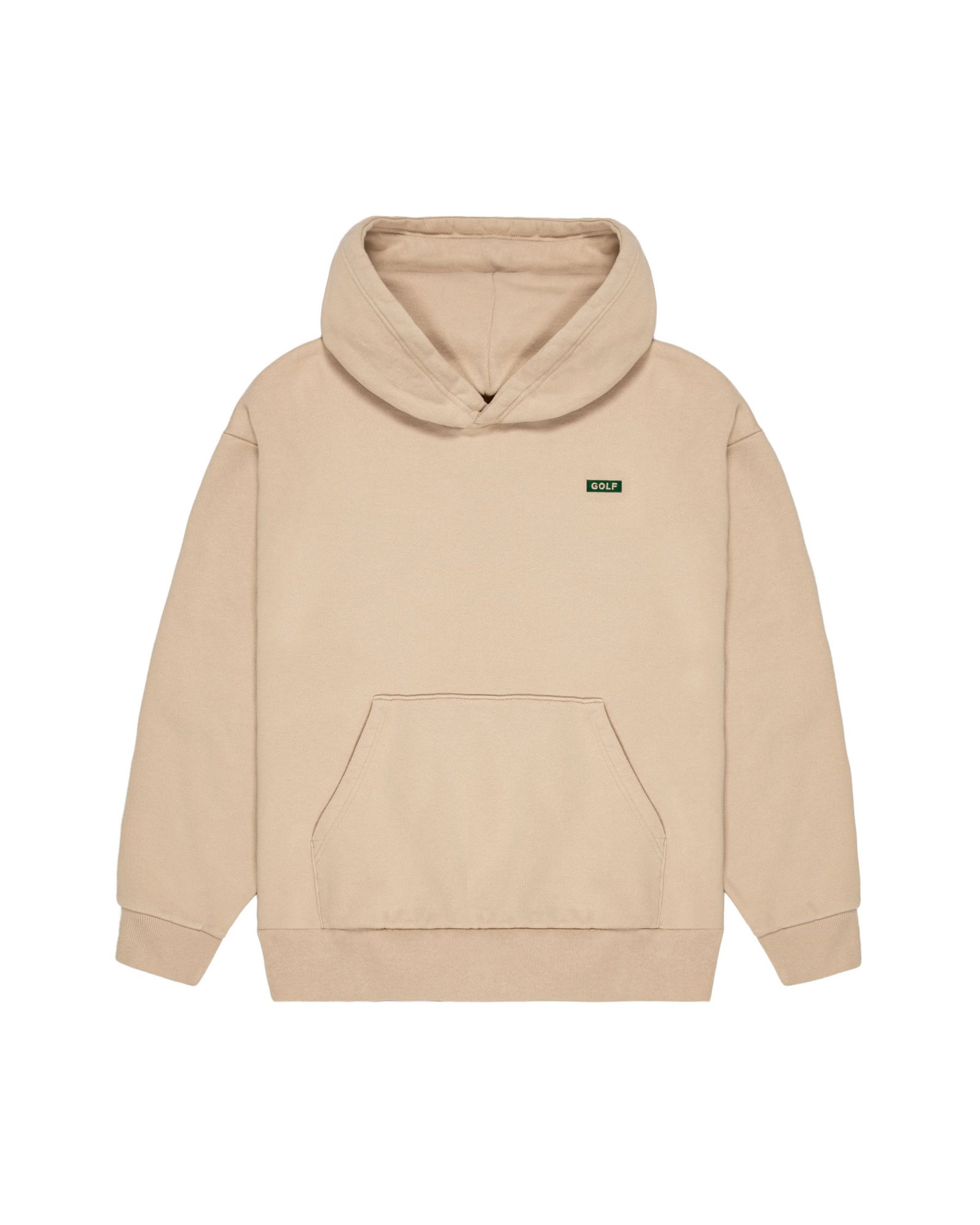 Washed Logo Hoodie Sand