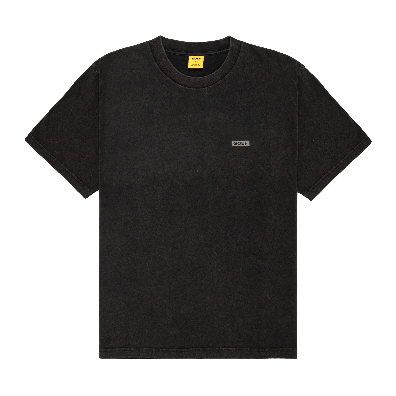 Washed Logo Tee Black