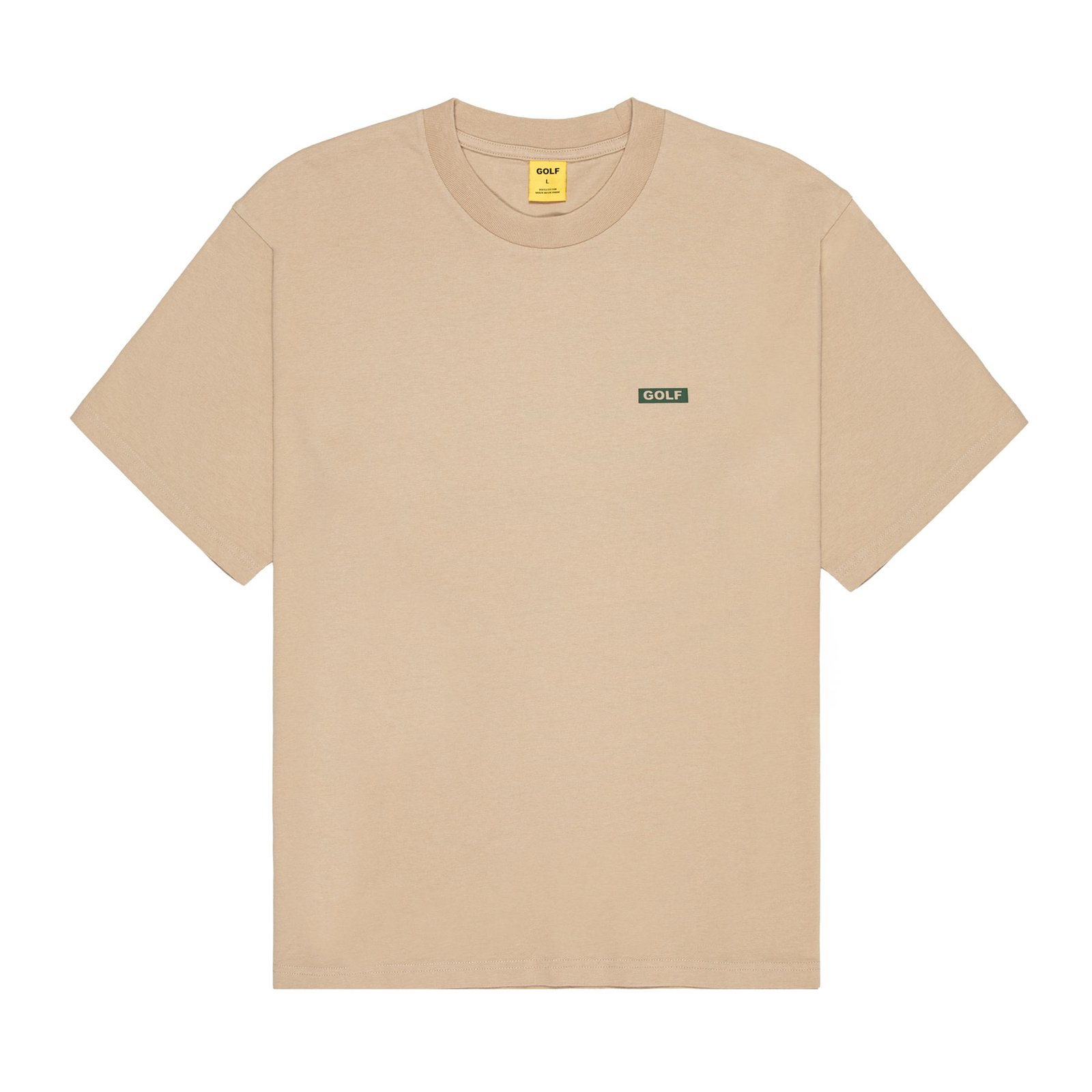 Washed Logo Tee Sand